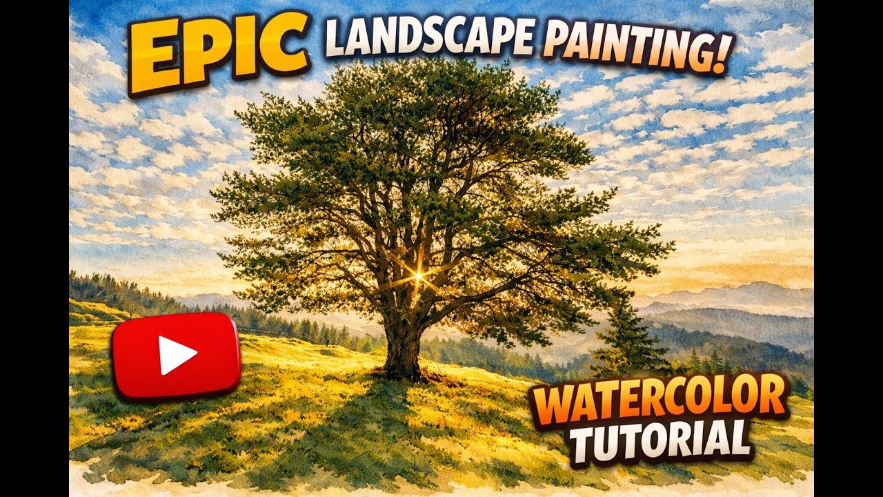 Epic Landscape Painting 08 Feb 2026