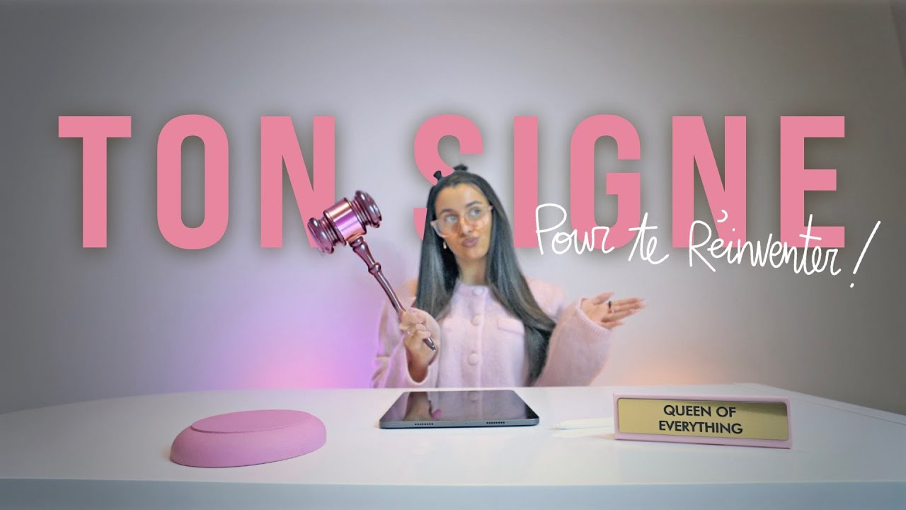 si tu vois cette vidéo, c’est ton SIGNE. (30 LOIS pour te réinventer)
