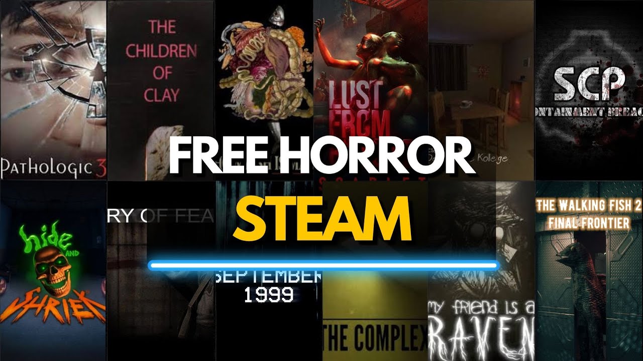 Top 35 Best Free Horror Games on Steam You Must Play