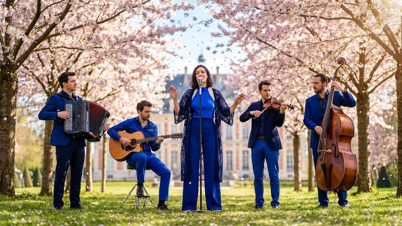 Springtime Paris Romance – Blossoming French Love Songs et Chansons d’Amour