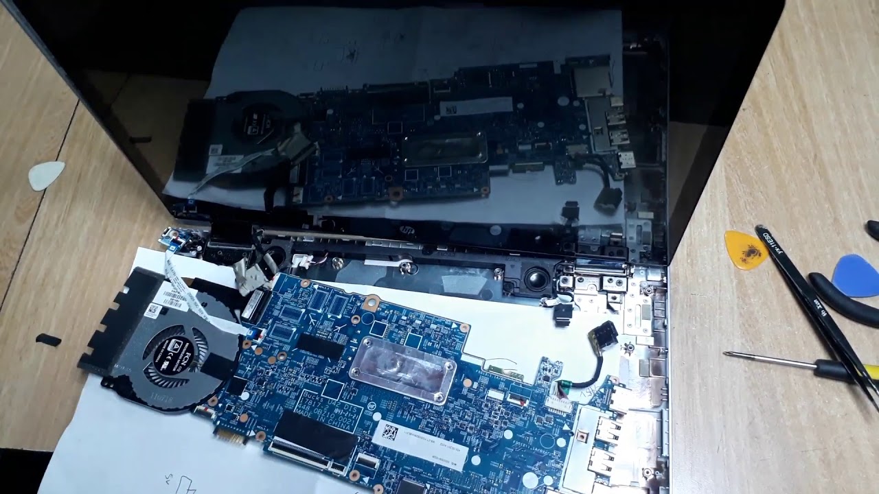 REPARACION HP X360 NCIENDE NO DA VIDEO PART2