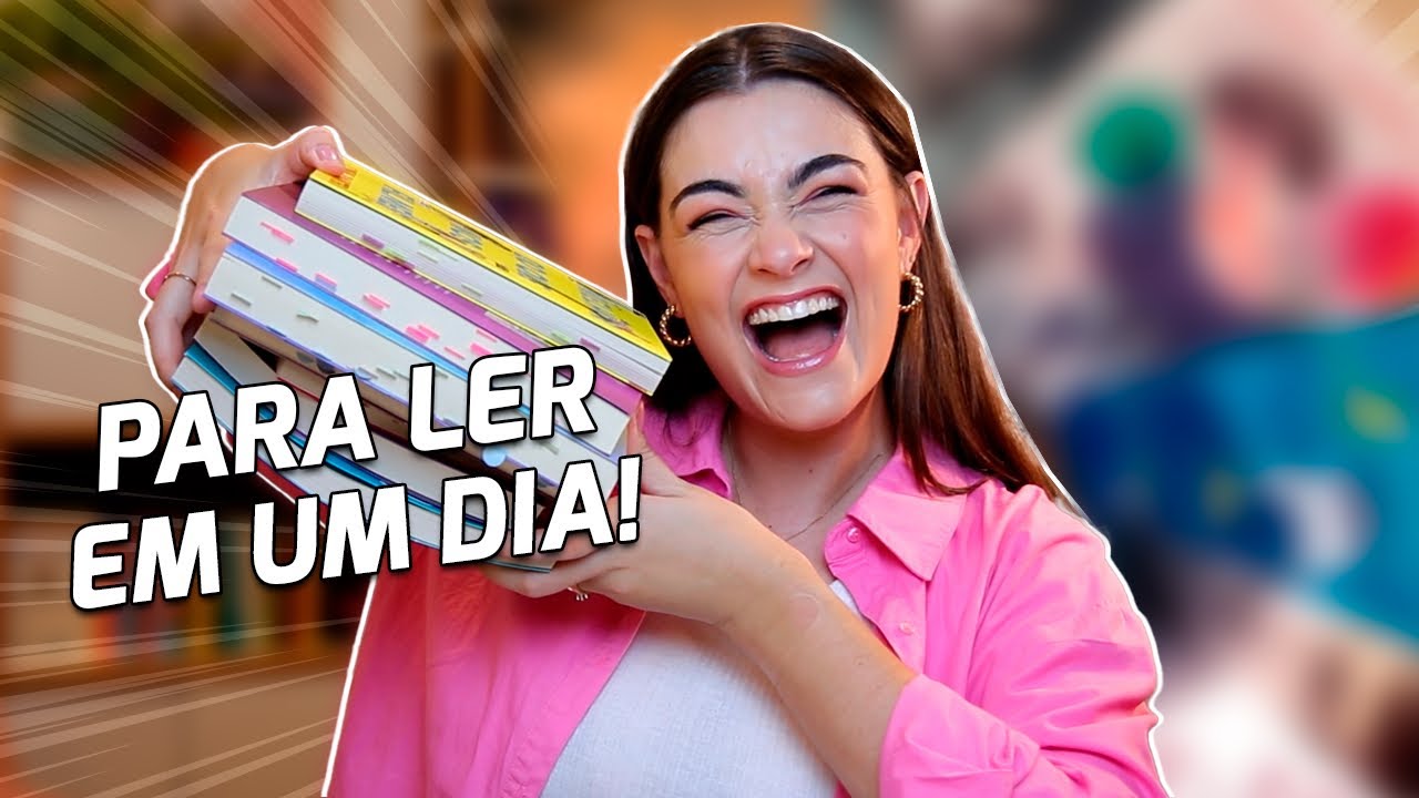 LIVROS PARA SAIR DA RESSACA LITERÁRIA (e ler em 1 dia!)