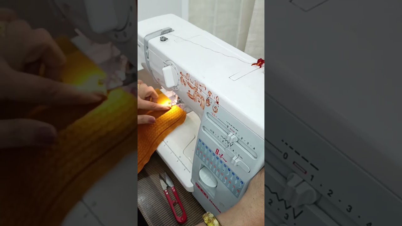 Usha janome sewing machine design stitching tutorials 