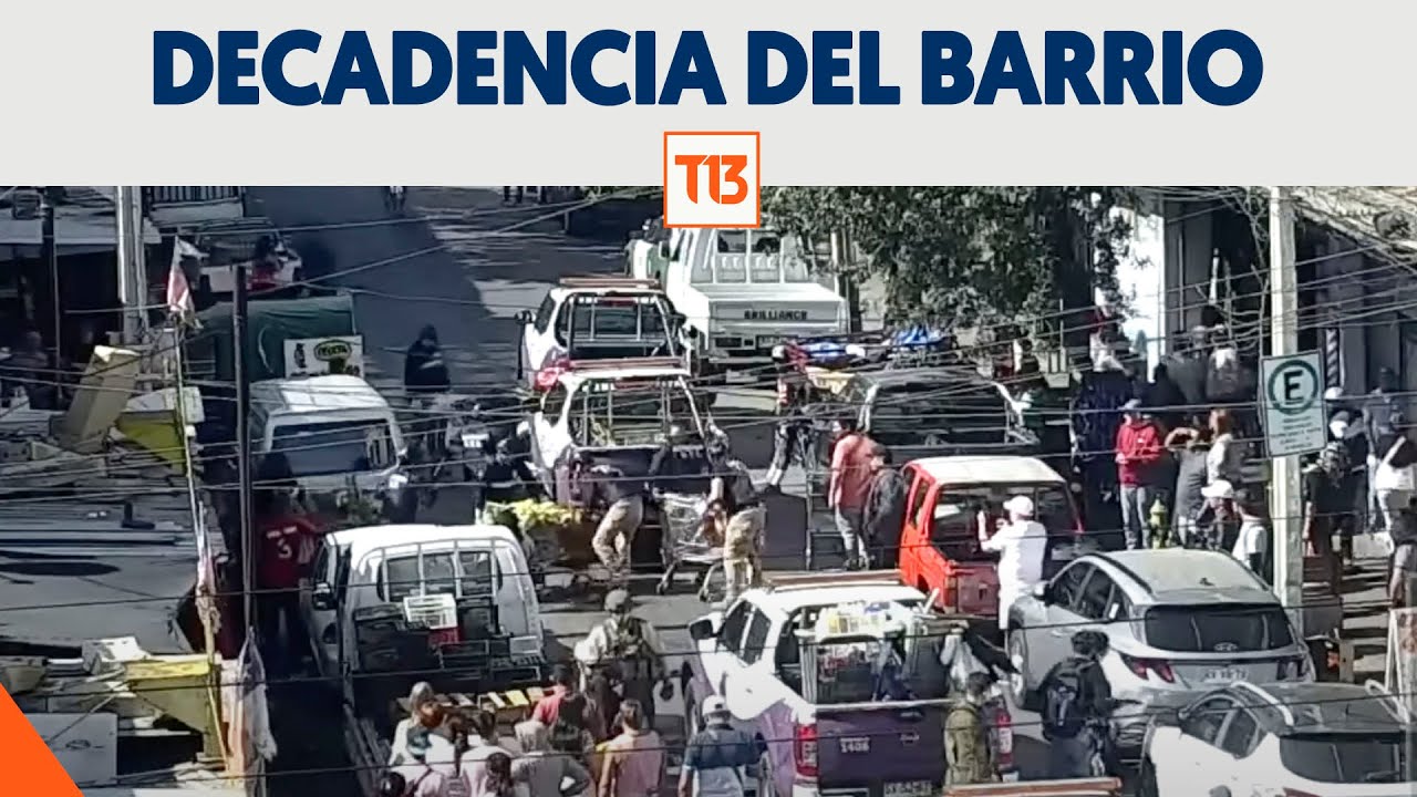 Prostitución, delincuencia y ambulantes: la decadencia del barrio Mapocho #ReportajesT13