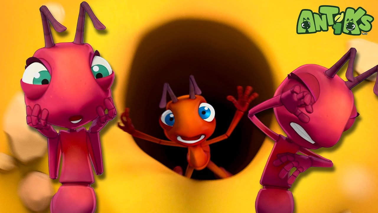 Joey's Gonna Need an Ant-bulance! 😱 | 🐜 Antiks 🐜 | Funny Cartoons for Kids | Moonbug