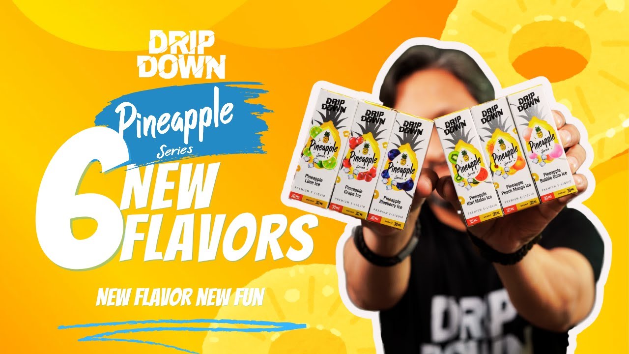Drip Down Pineapple Series 🔥 6 New Flavors Launched | Ful Review in Urdu/Hindi | Double Paisa Wapis