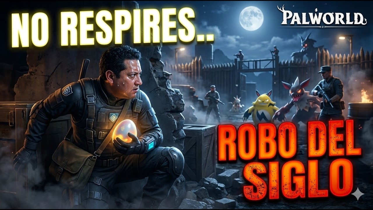 SI ME VEN, MUERO 🥚 (Robo Nivel 50) - Palworld