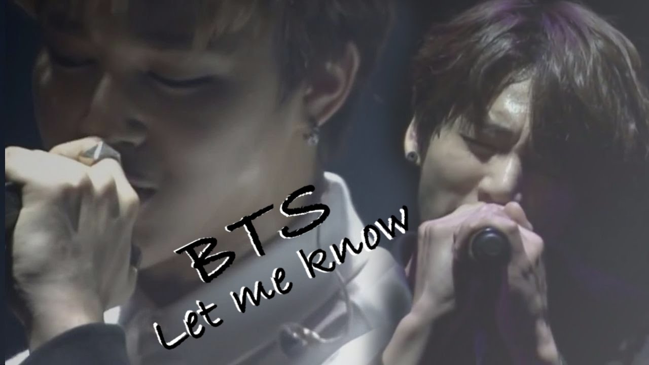 BTS - Let me know ( Arabic sub ) نطق + ترجمة