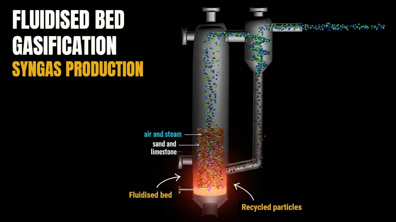 Fluidized Bed Gasification: How Cyclones Recycle Bed Media for Syngas
