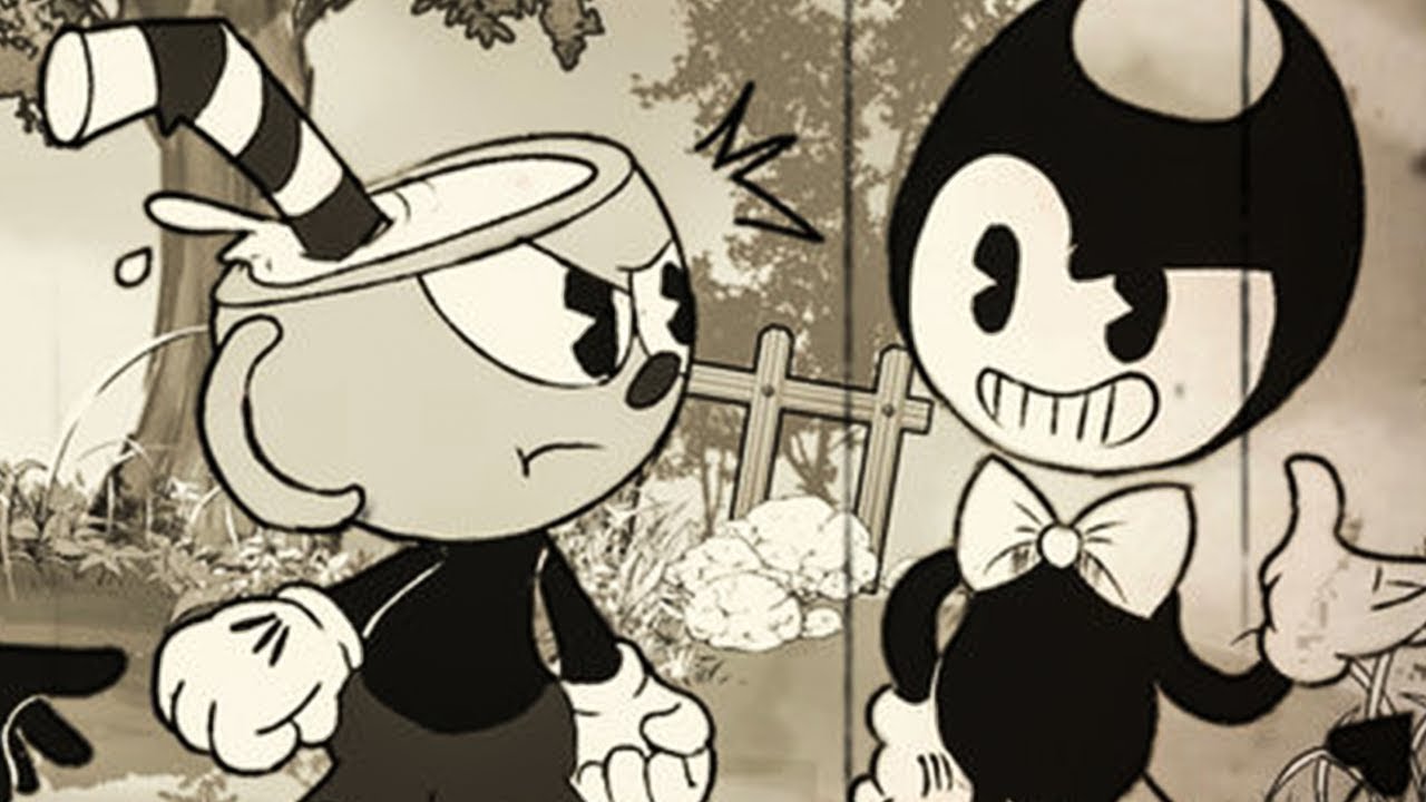 how did bendy end here... (Cuphead & Bendy And The Ink Machine BATIM Comic Dubs)