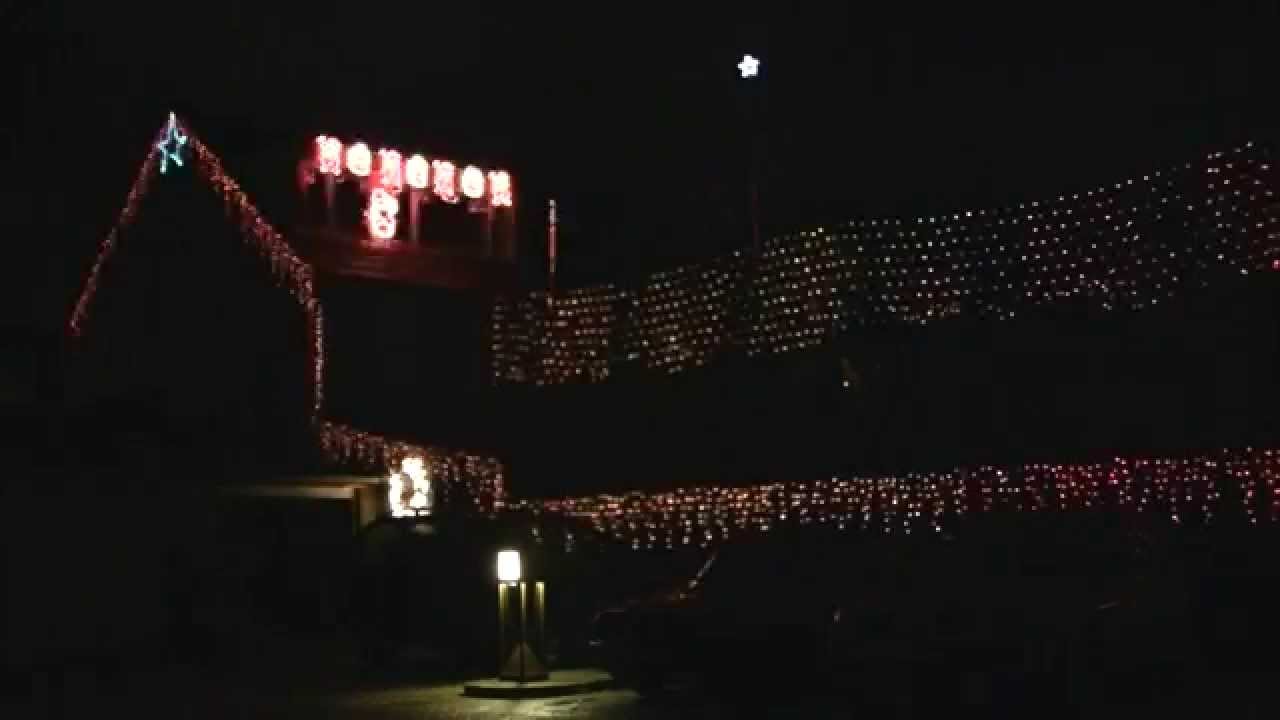 Kerstlichtshow 2011 ( Vissers kerstshow ) www.kerstlichtshow.nl