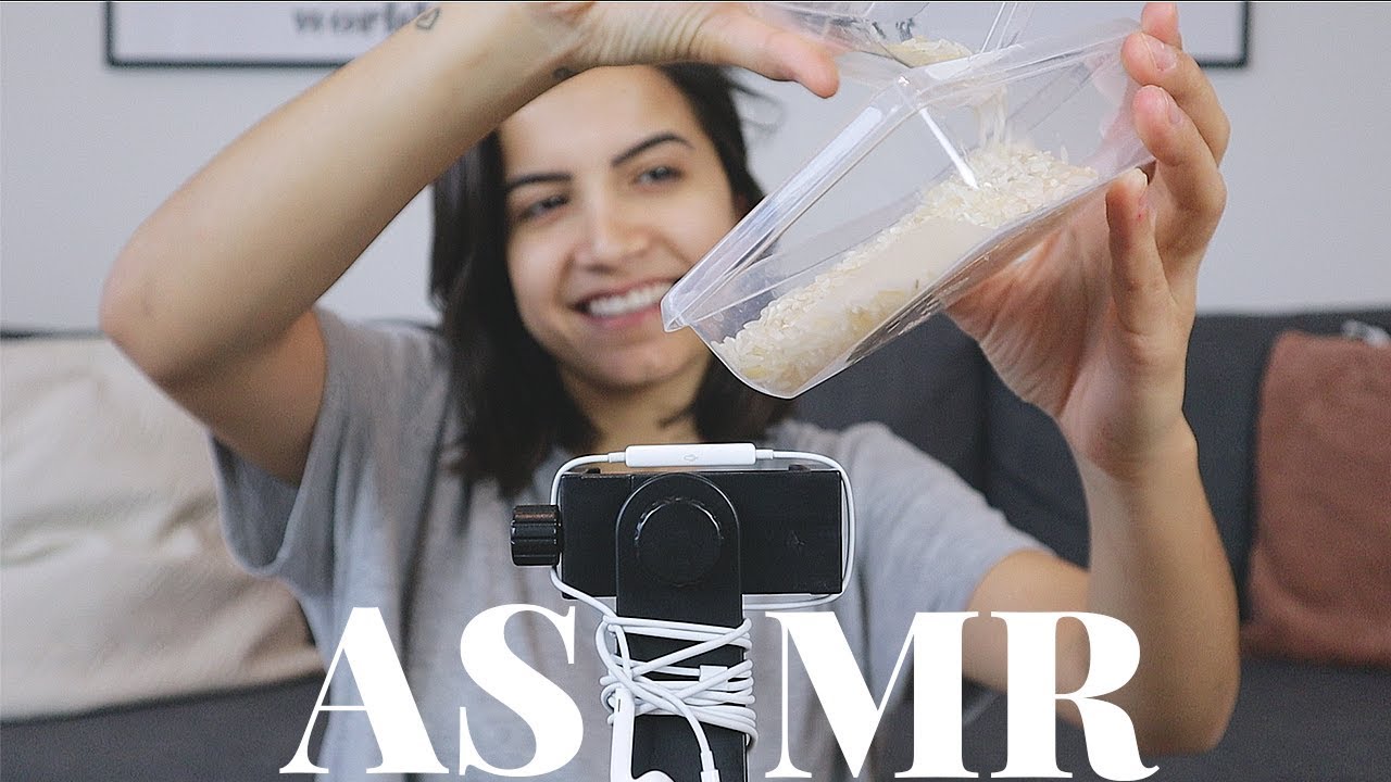 fazendo ASMR pela primeira vez