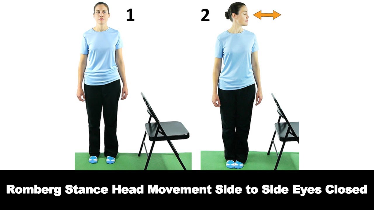 Romberg Stance Head Movement Side-to-Side Eyes Closed - Ask Doctor Jo
