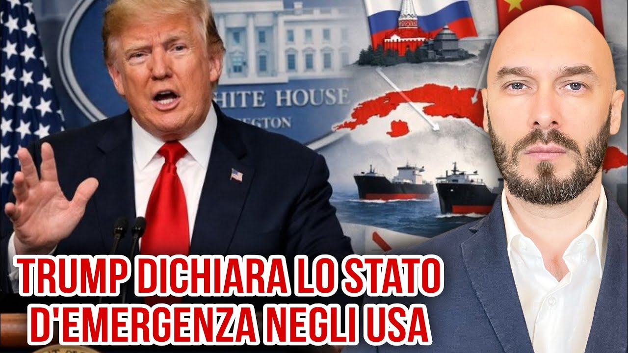 ‼️TRUMP DICHIARA LO STATO D’EMERGENZA NEGLI USA. 