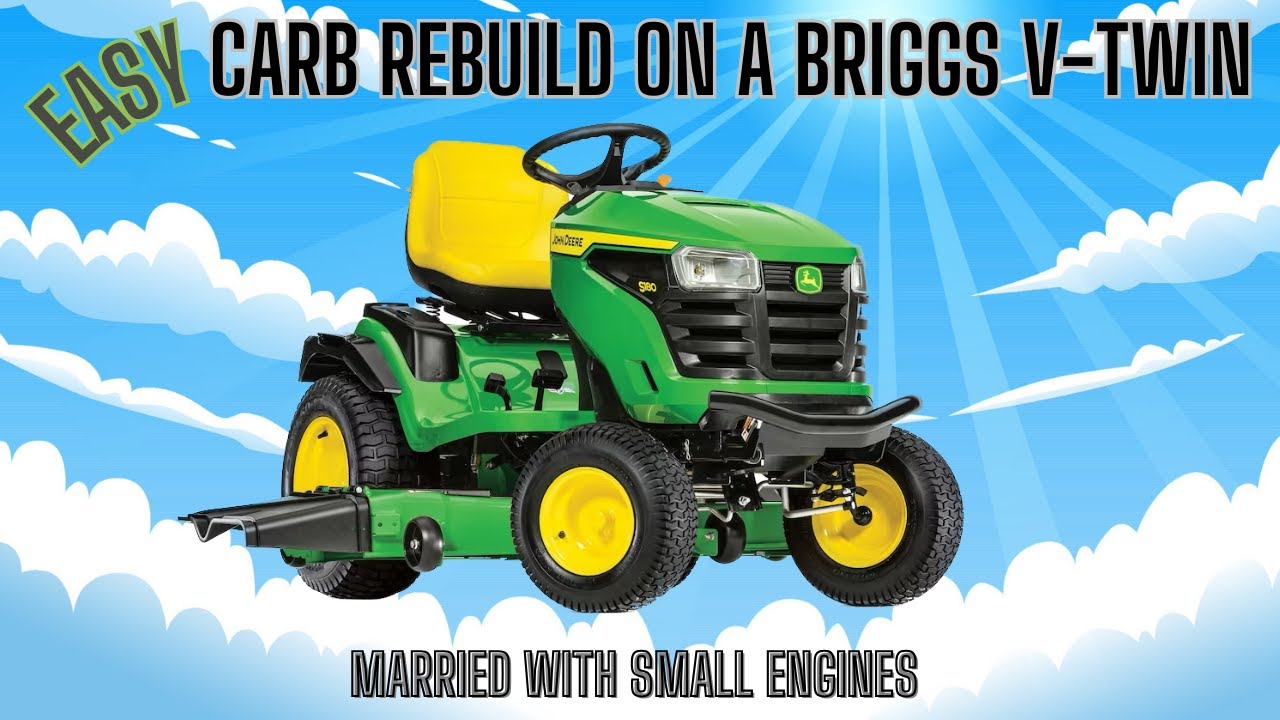 Easy How To!  Clean and rebuild a Briggs Vtwin Nikki Dual Barrel Carburetor!