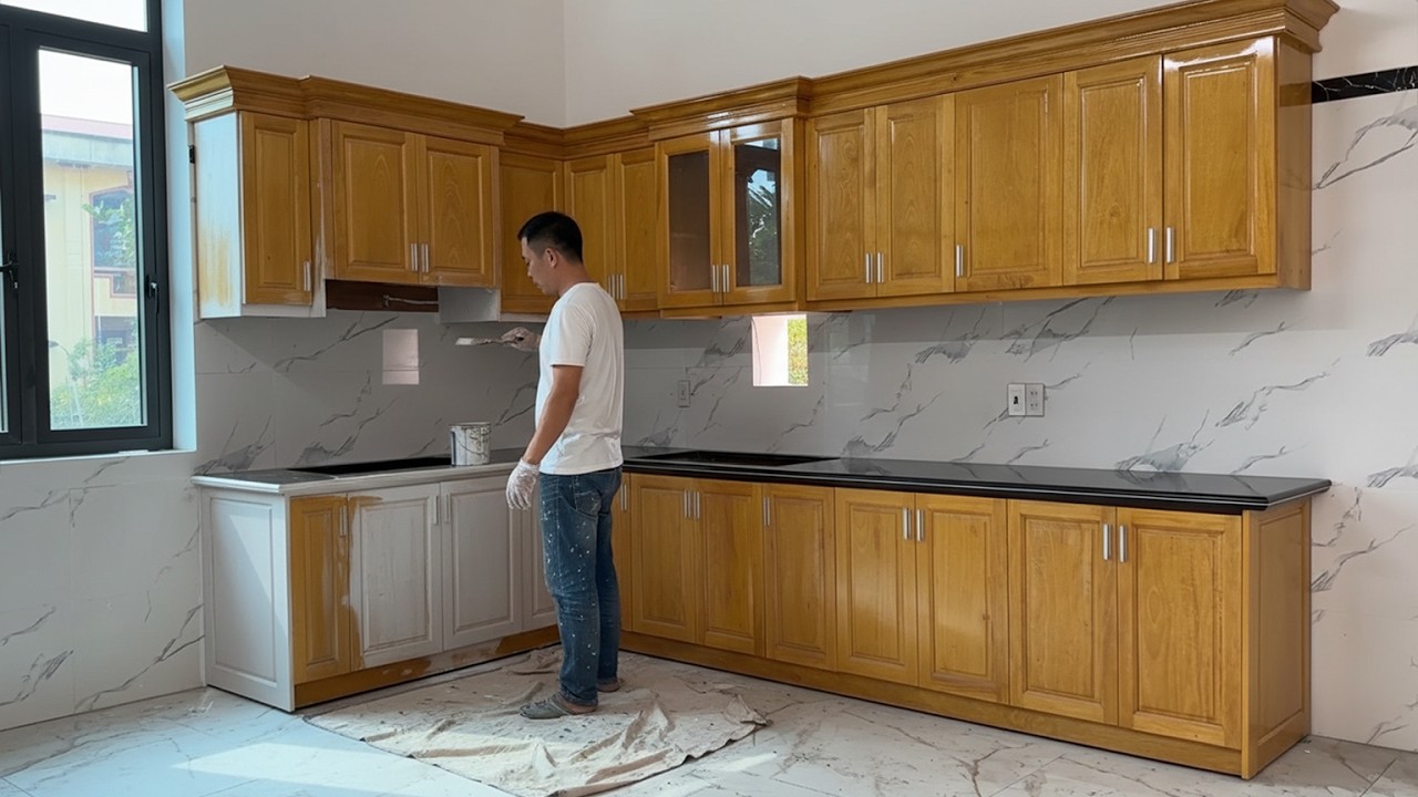 Modern Design Concepts, Double Square Kitchen Cabinet, Smart Solutions for Kitchen Space