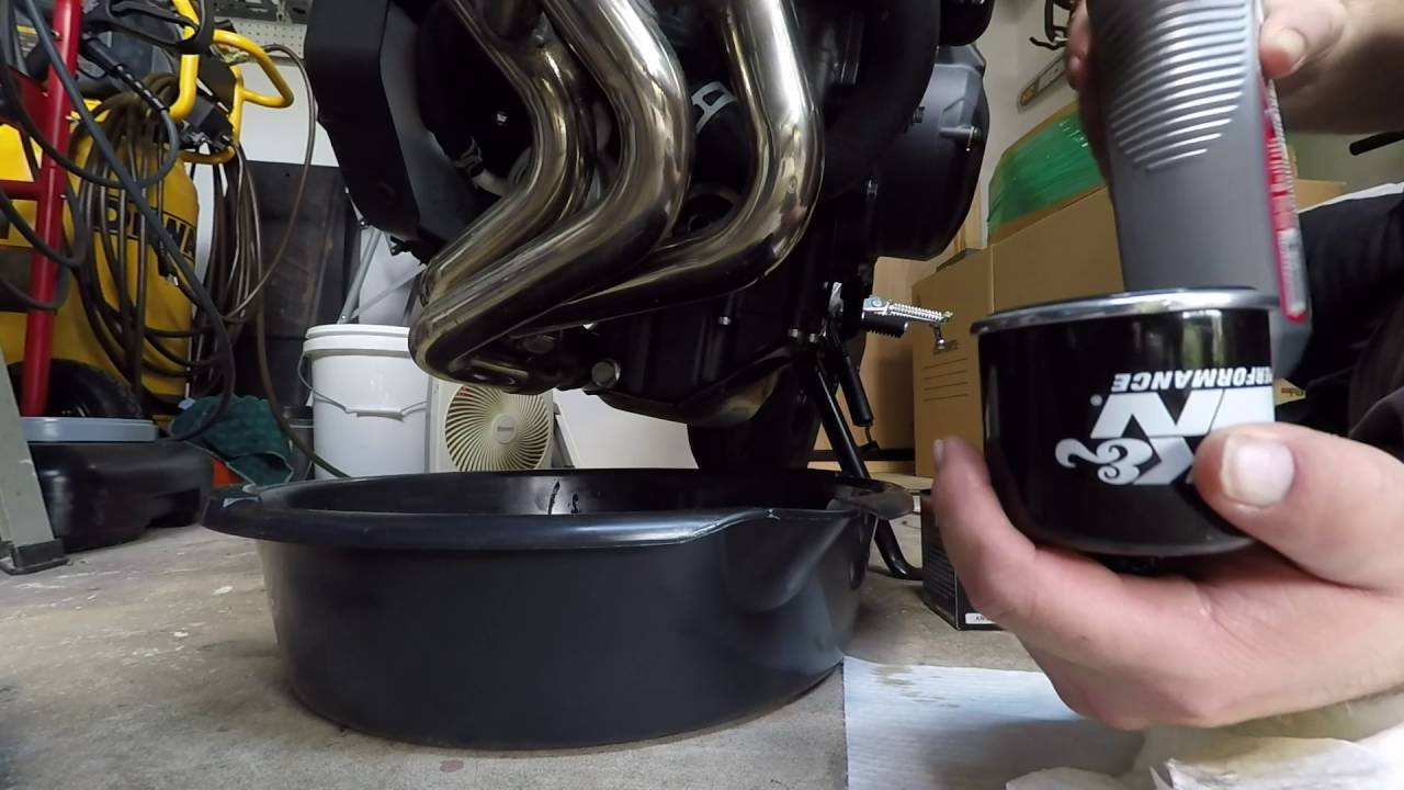 FZ 09 Oil Change