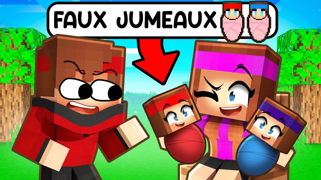 Avoir des FAUX JUMEAUX pour Prank Talcado sur Minecraft !