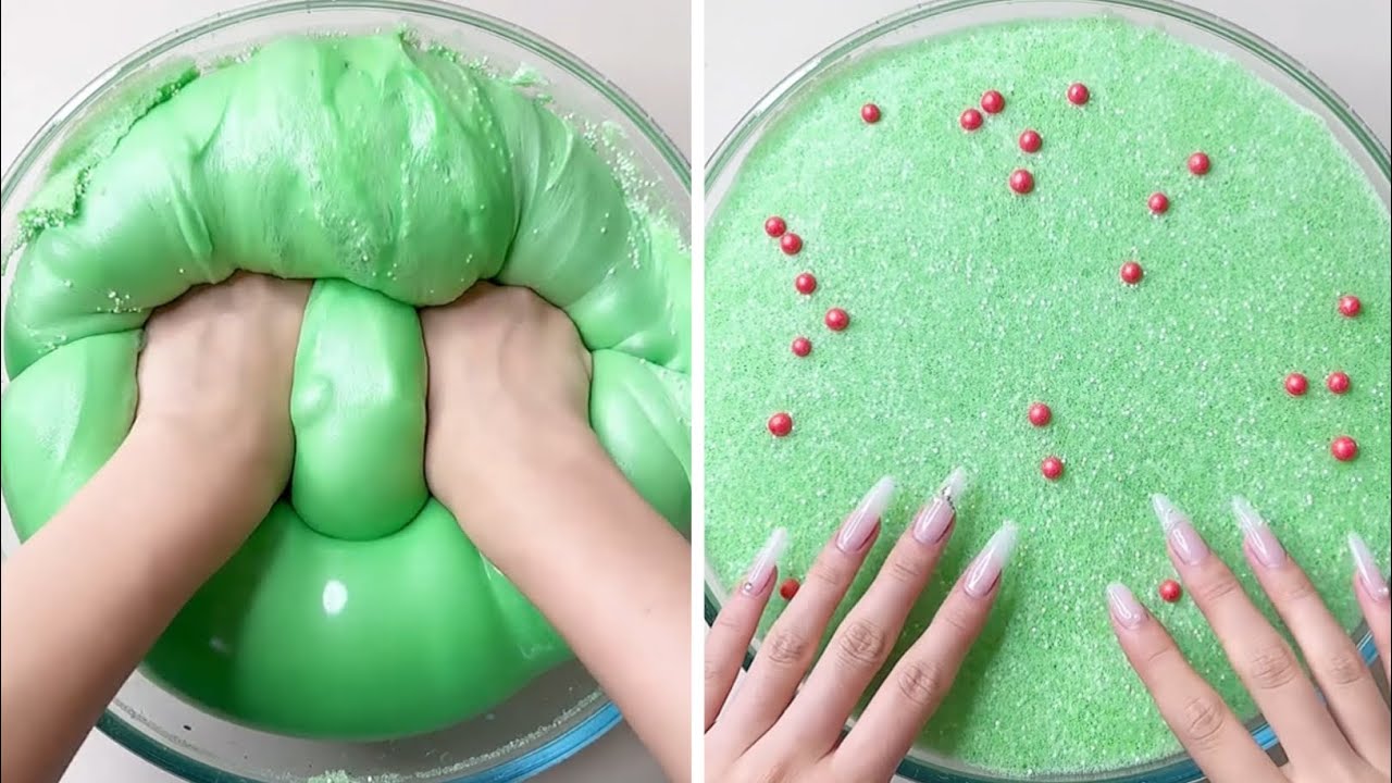 Most Relaxing and Satisfying Slime Videos #284 //Fast Version // Slimeing //