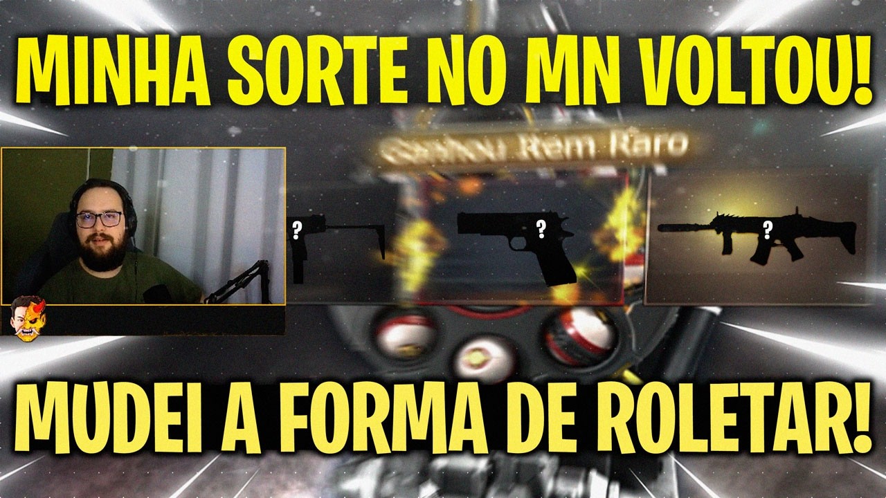 MINHA SORTE NO MN VOLTOU! MUDEI A FORMA DE ROLETAR! 🤯 | CrossFire