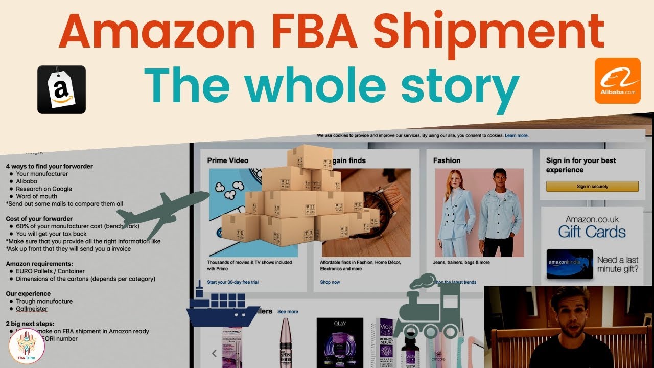 How to find a forwarder for your Amazon FBA Shipment | The whole story!