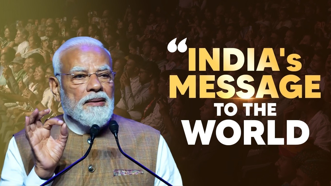 Vision for a more inclusive world, trust and a lot more that PM shared from Paris to all!