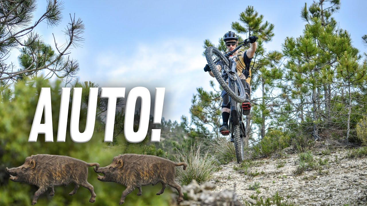SCAPPO DAI CINGHIALI sui nuovi TRAIL di VARAZZE MTB!