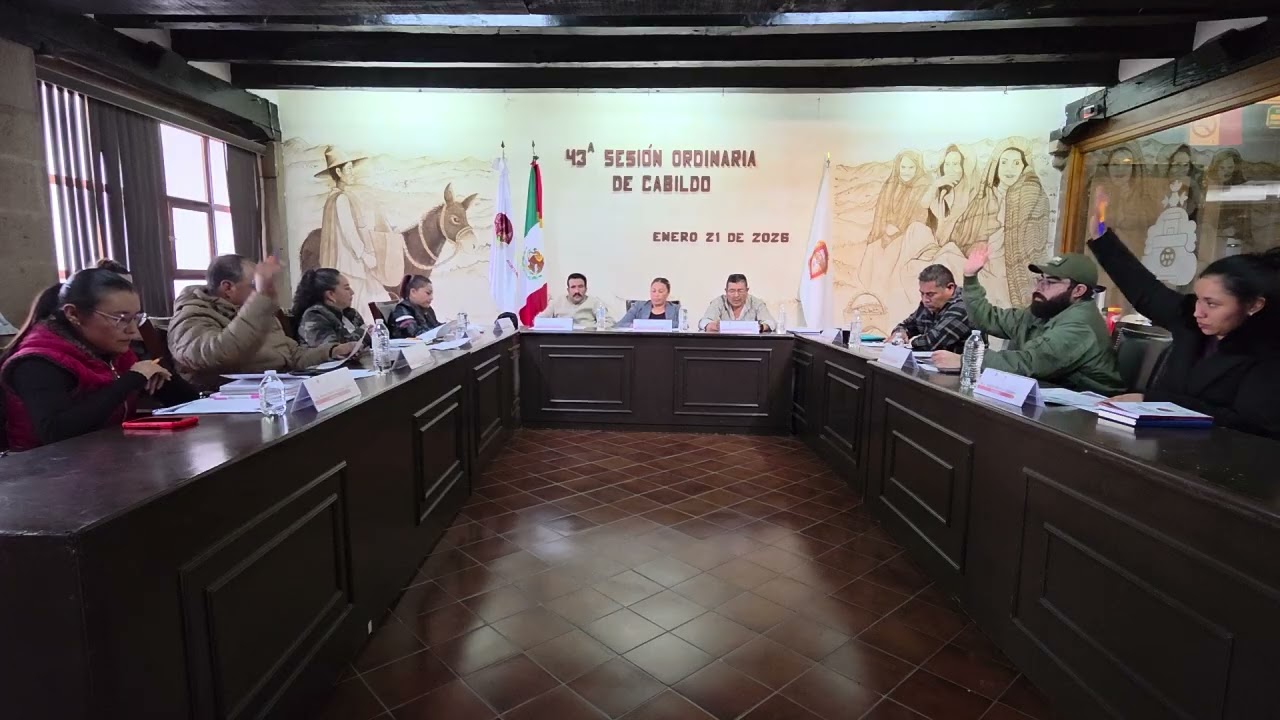 Cuadragésima Tercera Sesión Ordinaria de Cabildo