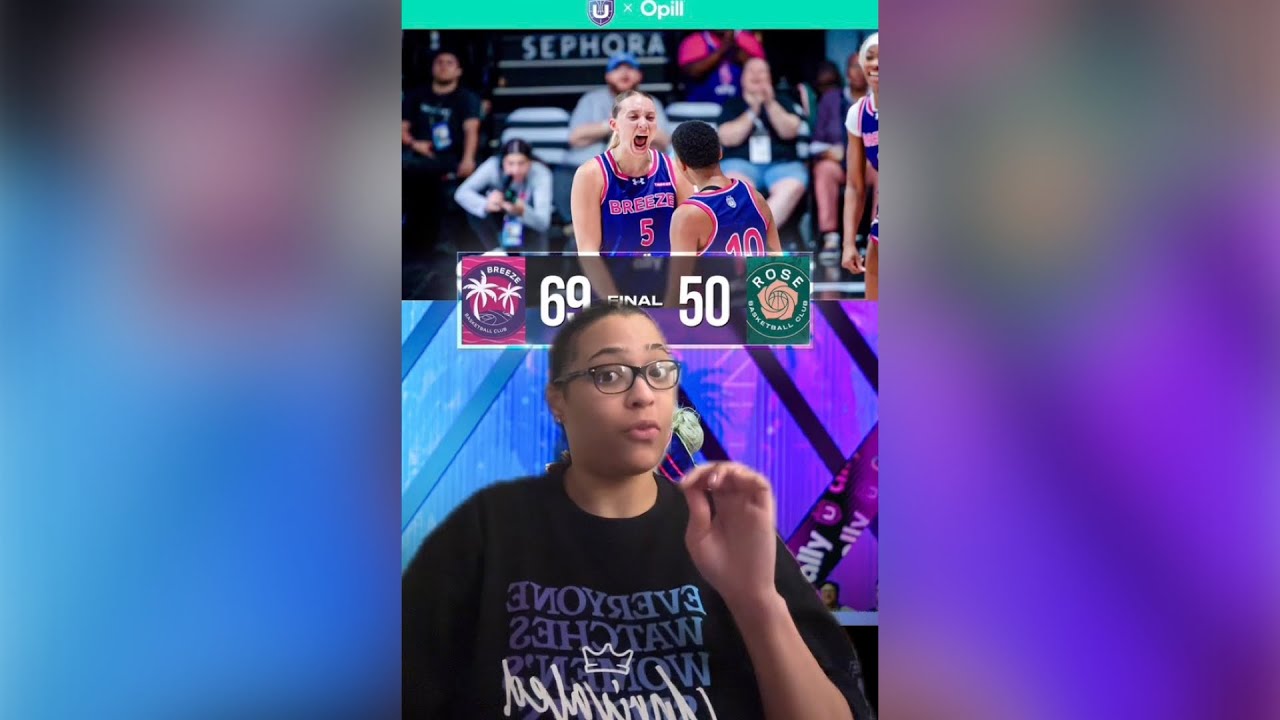 PLAYOFF PAIGE IS HERE! Breeze BC Vs. Rose BC Playoffs Unrivaled Game Review