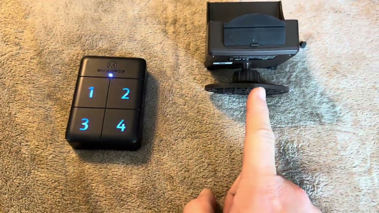 Setup, App Usage, and Details for eMacros Solar Driveway Alarm