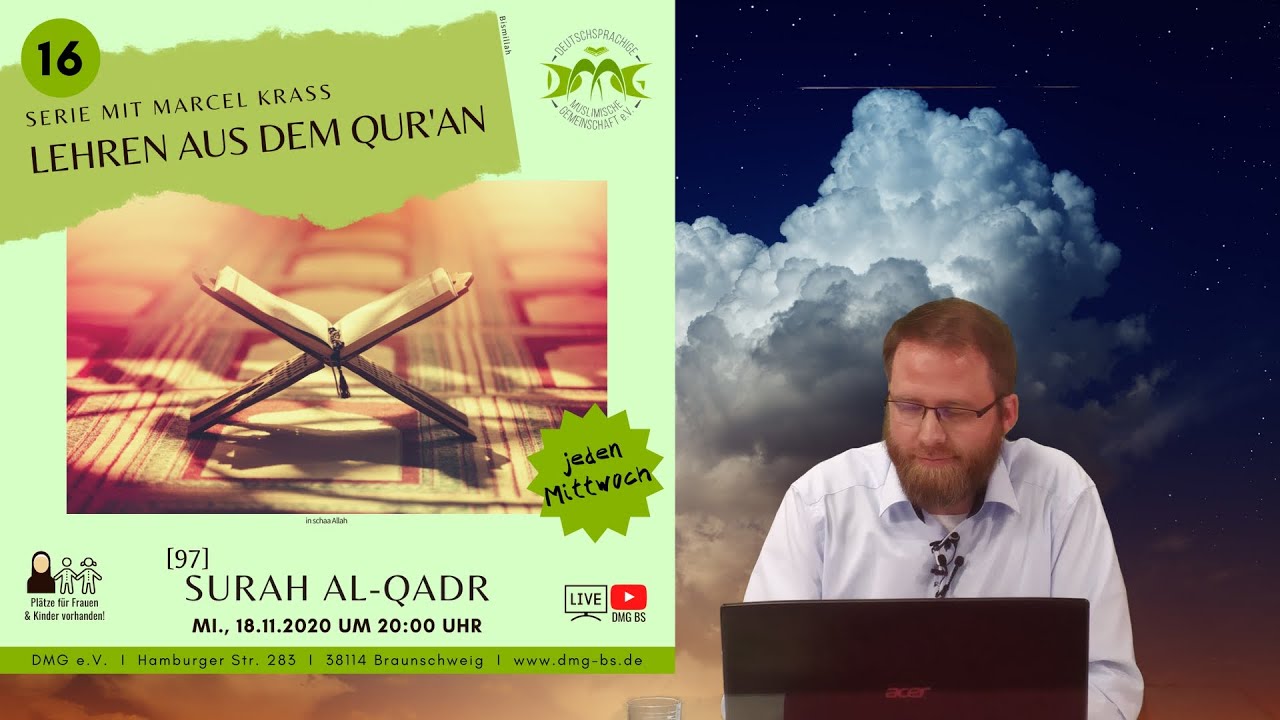 SURE 97: AL-QADR (DIE BESTIMMUNG) mit Marcel Krass in Braunschweig