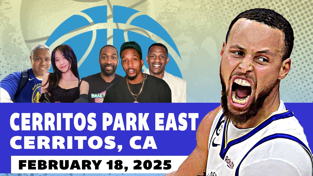Basketball Shootaround 2025 Season 2nd Time in Steph Curry Shirt - Cerritos Park East (Feb 18, 2025)
