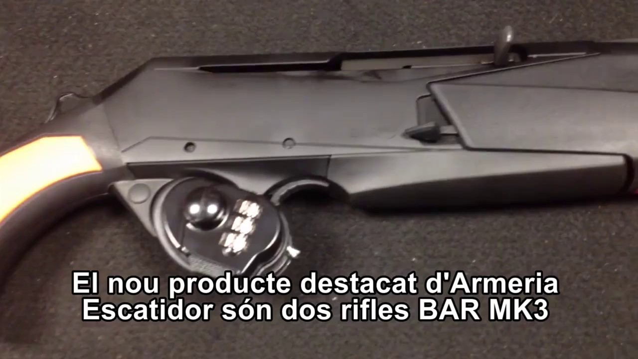 RIFLES BAR MK3 FLUTED HC amb un 8% de descompte