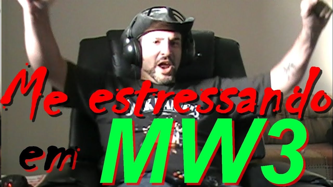 MW3 ao vivo: De nób para noob. - Me estressando em MW3