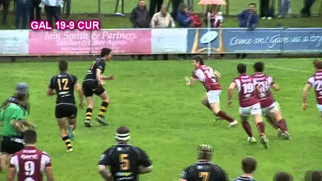 GALA v CURRIE - SCOTTISH RUGBY PREMIERSHIP - 24.8.13 - MATCH HIGHLIGHTS