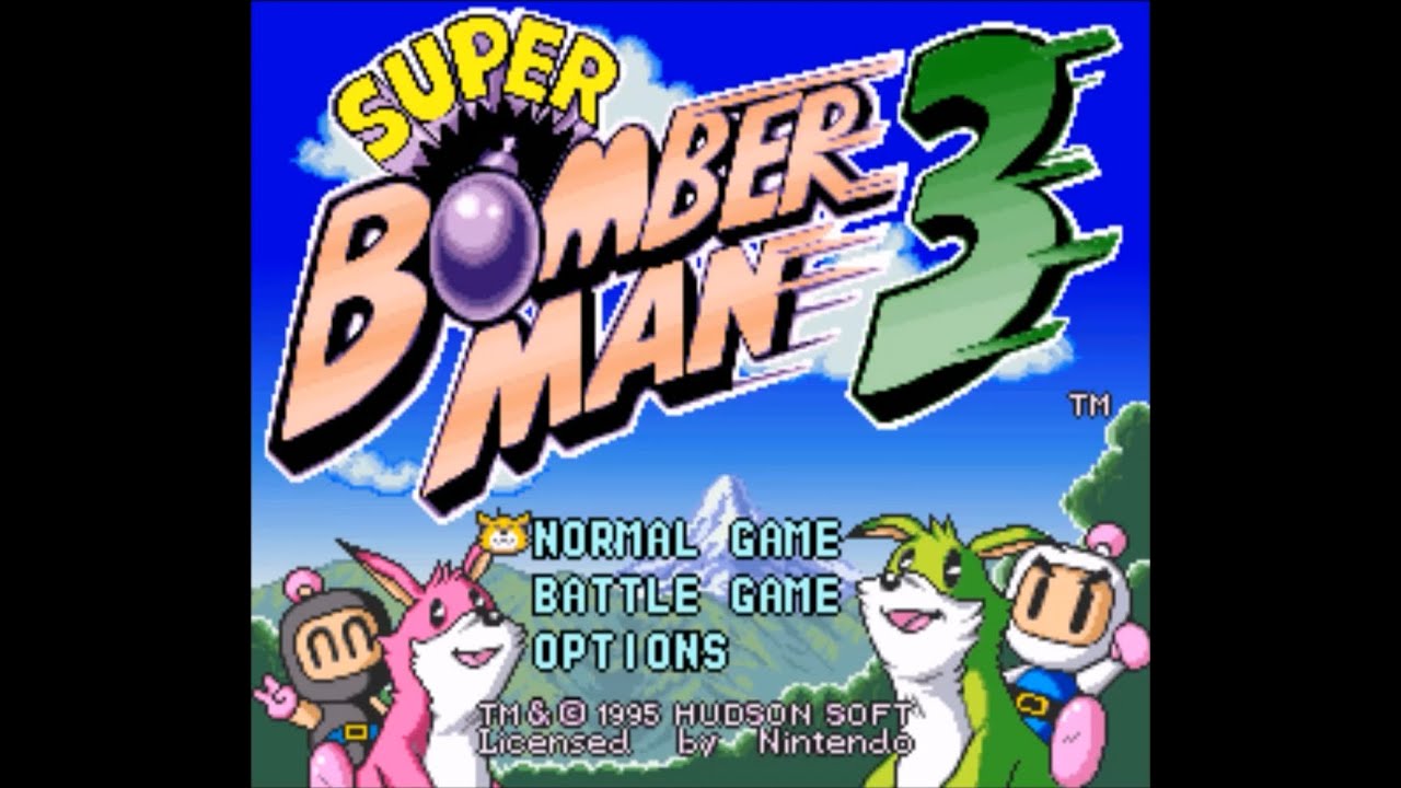 【超任SFC】超級炸彈人3 Super Bomberman 3