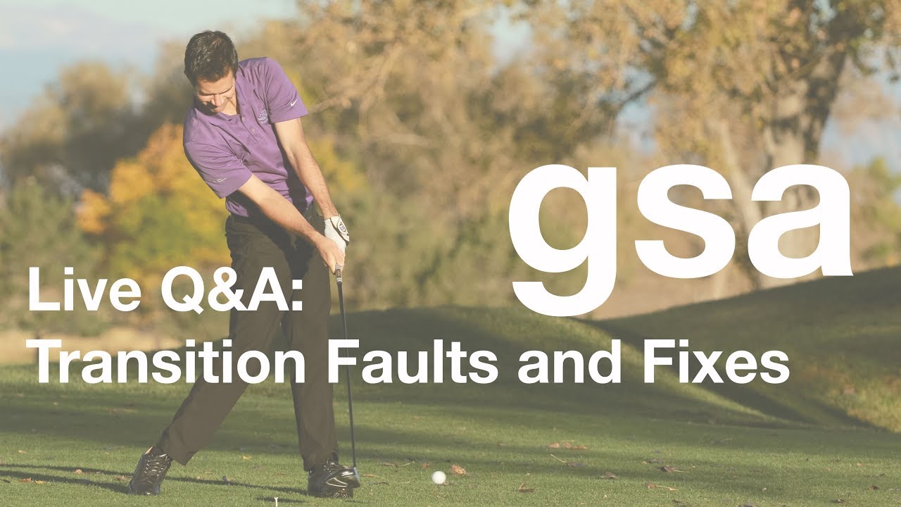Live Q&A: Transition Faults and Fixes