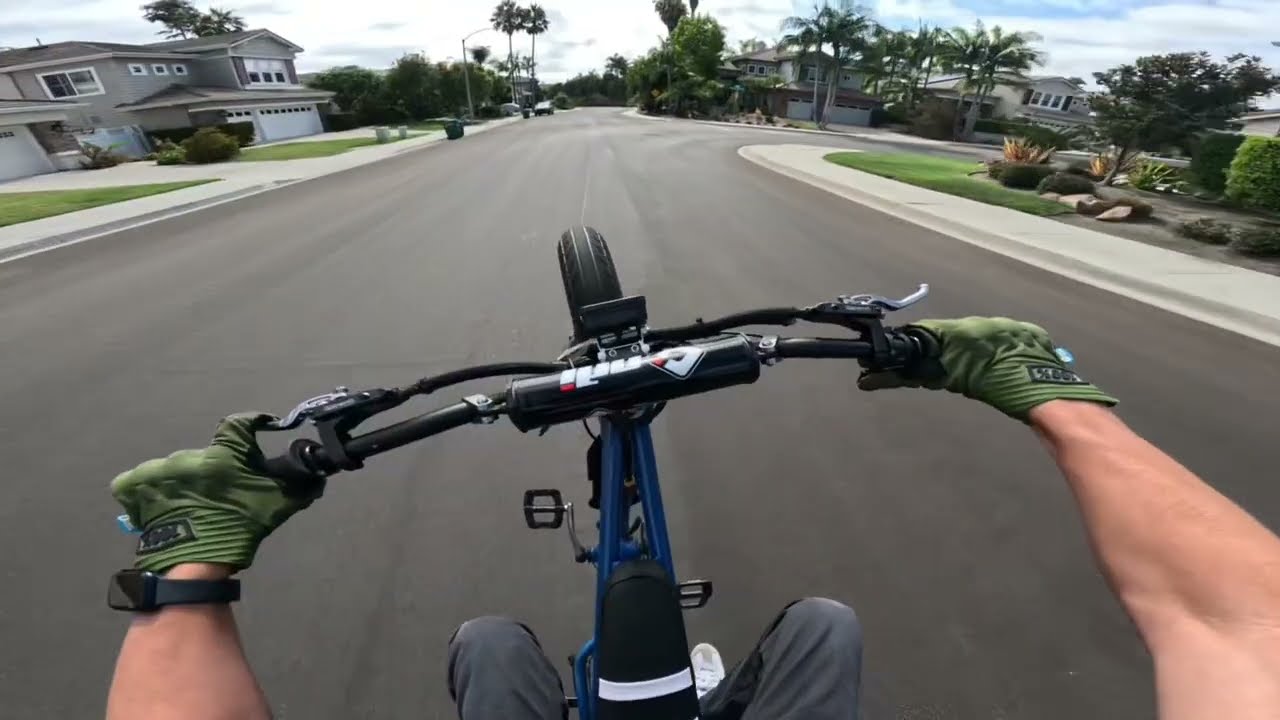Full day riding on new modded super 73 (wheelies, TC, and hand drags)