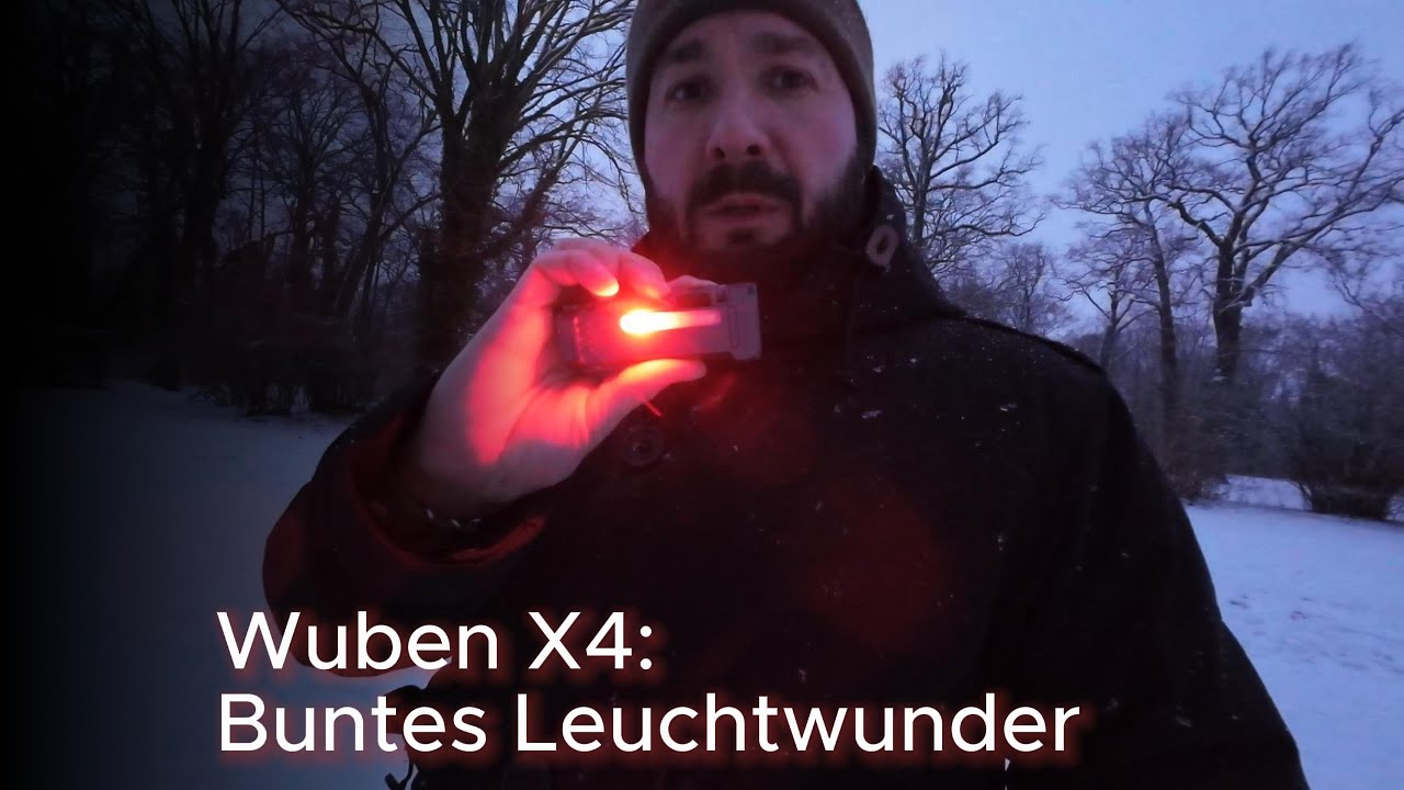 Taschenlampen-Review: Wuben X4