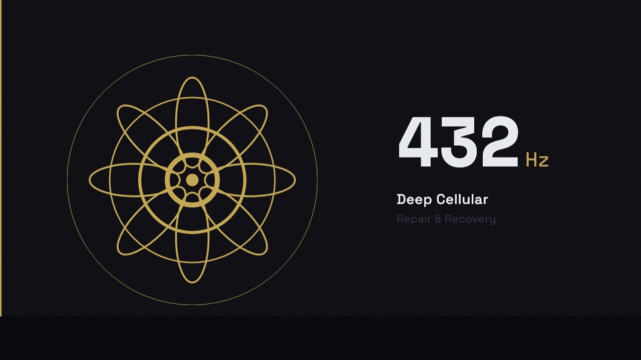432hz Positive Energy | 8 Hours of Deep Healing Frequency