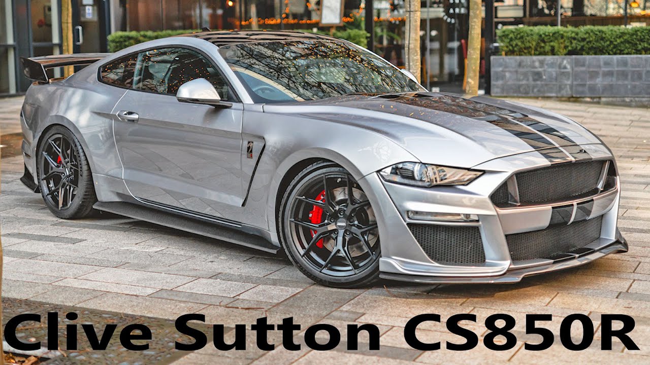 Clive Sutton CS850R track tuned power mad Mustang