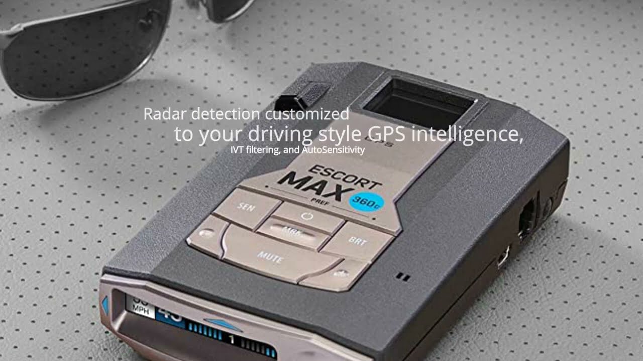 Escort MAX360C Laser Radar Detector 2022