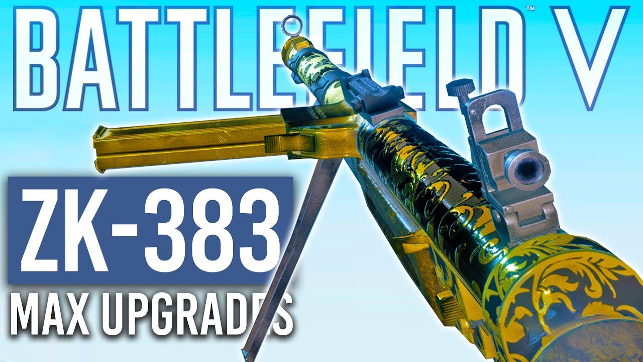 Fully Upgraded ZK-383 Best Medic gun? Battlefield 5