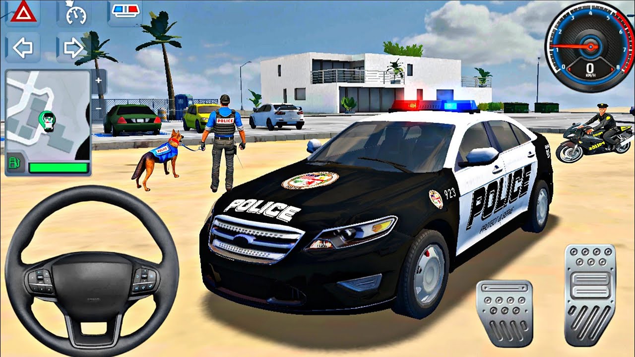 Police Car Chase Simulator 3D Game🚓🚨⛔  - Police Simulator 2025 - Android Gameplay