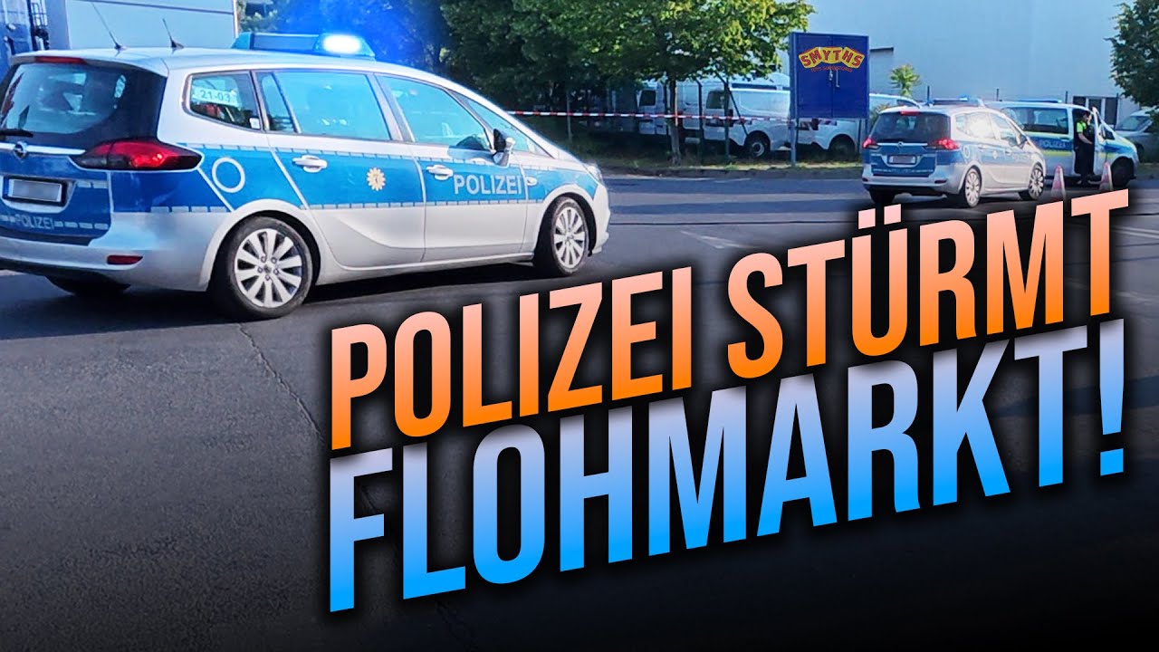 🚨 Polizei stürmt Flohmarkt mit Blaulicht – und ich finde DAS hier?! 😳