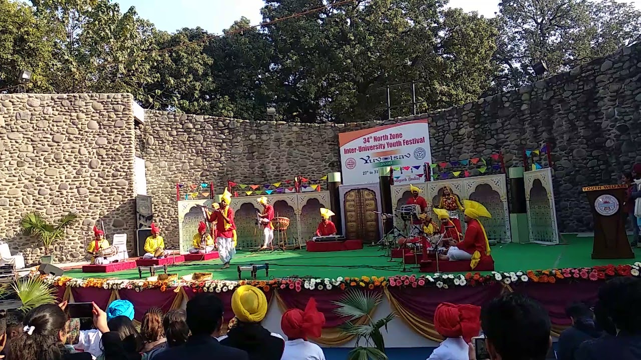 Folk Orchestra Haryanvi | Youthfestival Interuniversity Performance | Chandigarh