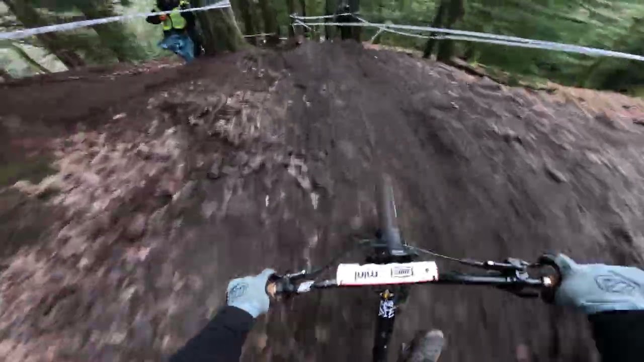 Minidownhill 100% Ski Run Forest of Dean FOD