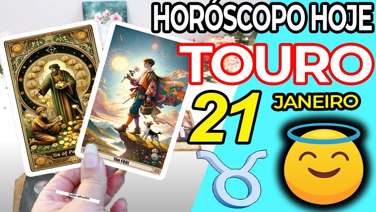 ✝️UM SER DO ALÉM TE ENVIA UM PRESENTE😇 Touro ♉ 21 Janeiro 2026 | Horoscopo do dia de hoje ♉ Tarot