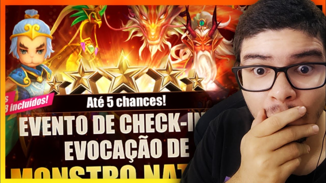 EVOQUE 5 NAT 5★ GRATIS !!! Summoners War x Tekken 8