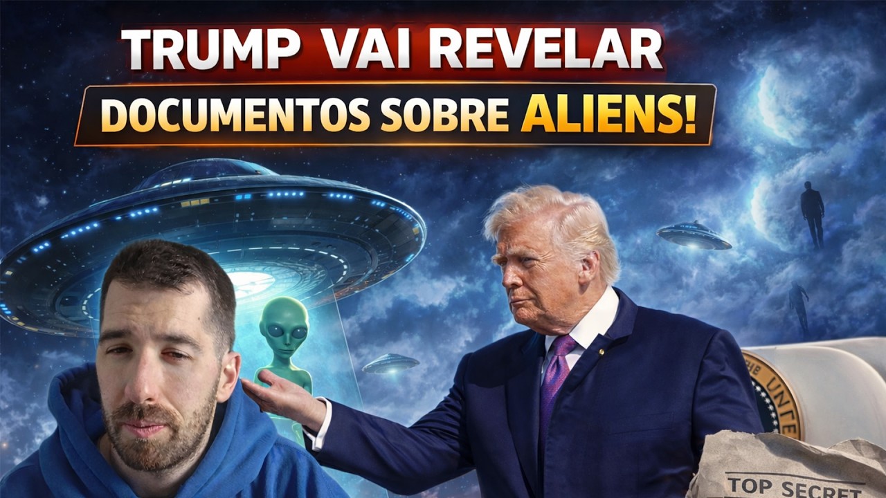 O TRUMP VAI DIVULGAR OS FICHEIROS DOS ALIENS